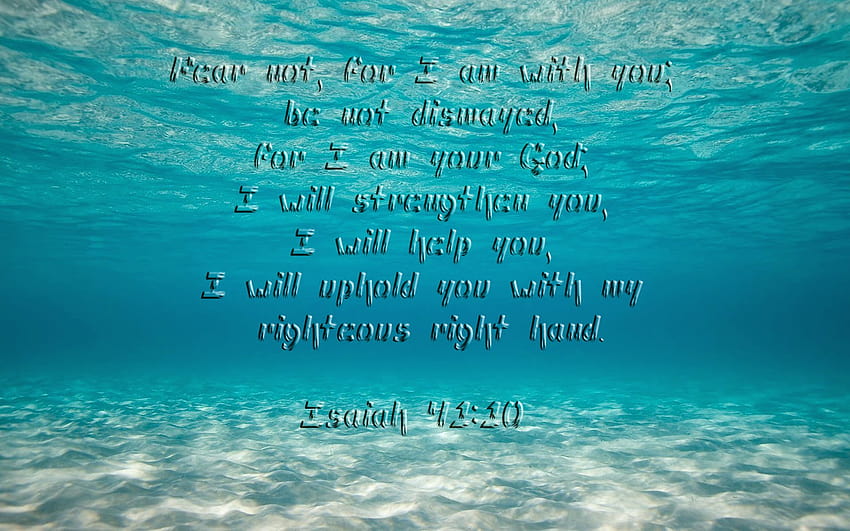 Scripture : Isaiah 41, isaiah 4110 HD wallpaper | Pxfuel