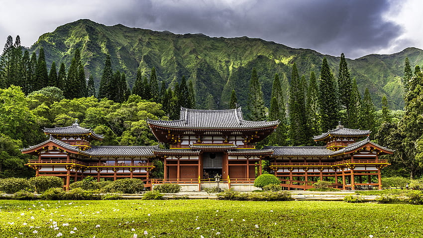 Visiting The Breathtaking Byodo, the byodo in temple HD wallpaper