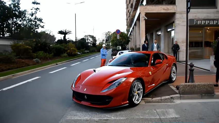 Vidéo – La première Ferrari 812 Superfast est arrivée à Monaco HD wallpaper
