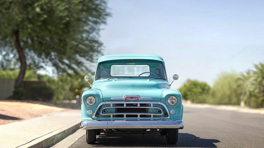 1957 Chevrolet Chevy Classic Old Vintage Car Tapeta HD