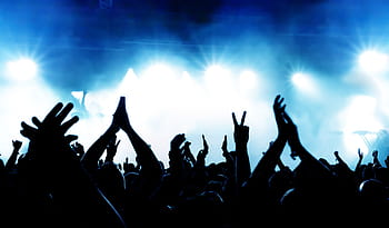 Concert Crowd, cheering crowd HD wallpaper | Pxfuel