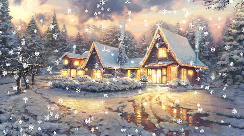 Christmas Eve Animated, christmas eve screensaver HD wallpaper | Pxfuel