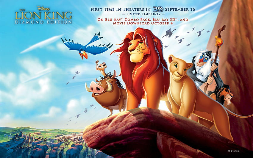 แกลเลอรีหน้าจอ The Lion King, rafiki วอลล์เปเปอร์ HD