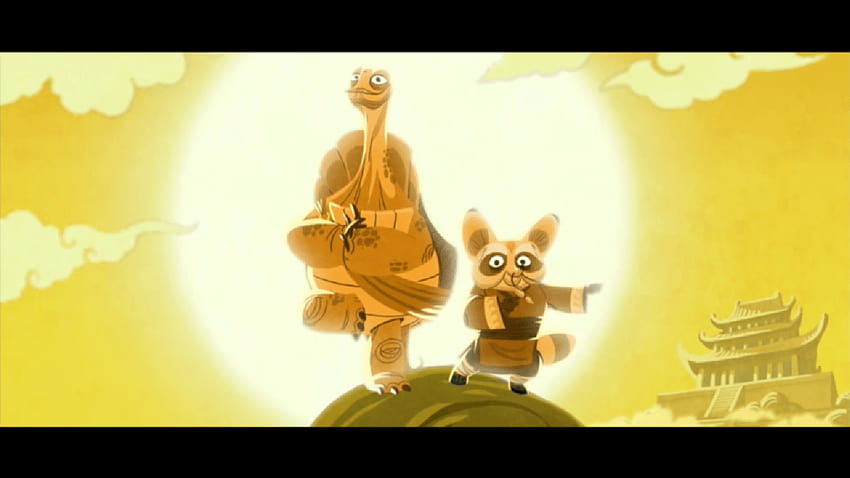 Guru Oogway dan Guru Shifu Wallpaper HD