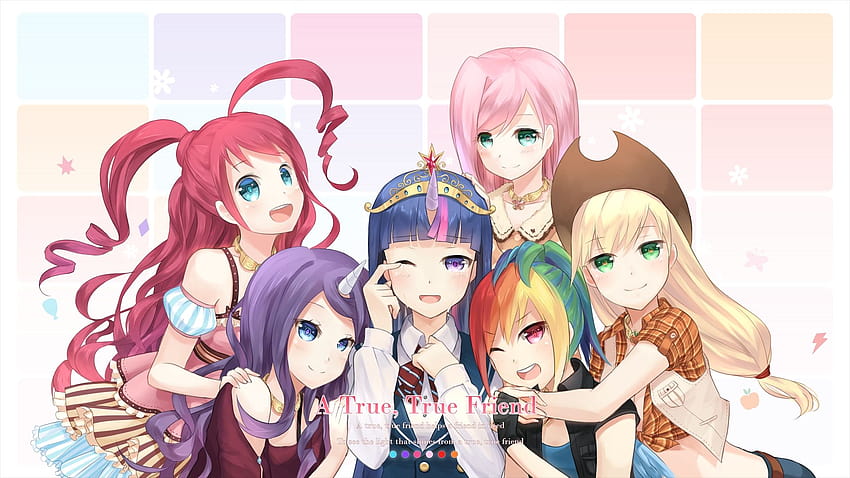 Anime Friends, anime girls friend HD wallpaper | Pxfuel