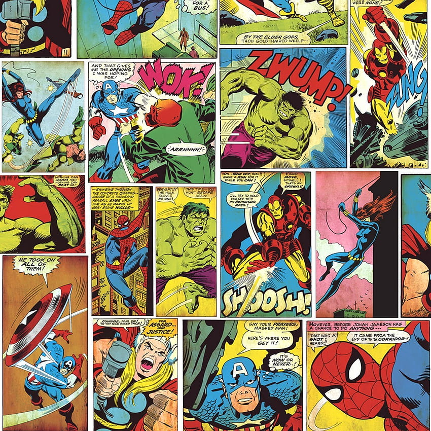 ジョン・ウォーカーが投稿したコミックブック、コミックページ HD電話の壁紙