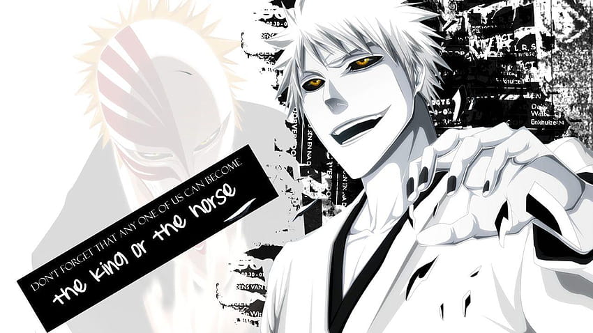 Hollow Ichigo(Bleach Anime\Manga) by shorterazer on DeviantArt