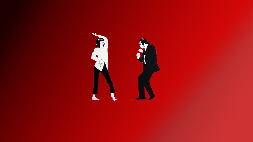 Pulp Fiction Dance HD wallpaper