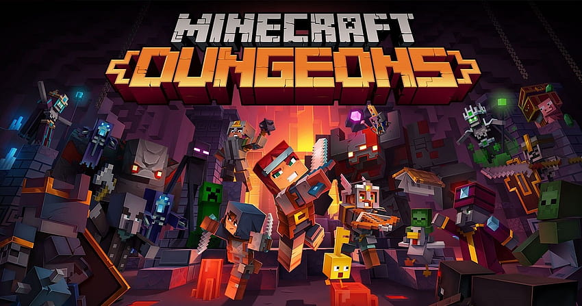 How To Find Every Rune & Unlock The Nether Portal In Minecraft Dungeons, golden key golem minecraft dungeons HD wallpaper