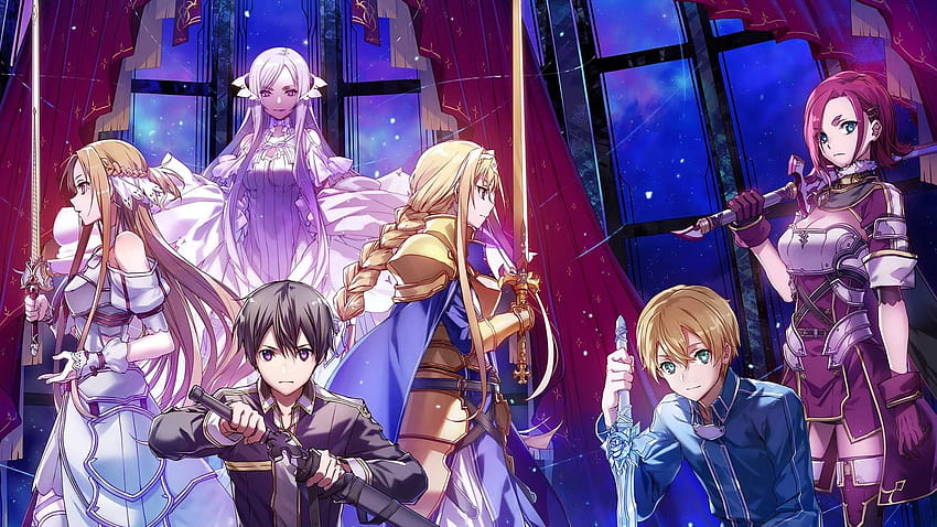 Hands On: Sword Art Online: Alicization Lycoris Is a Technical Mess on PS4, purple and black anime ps4 HD wallpaper