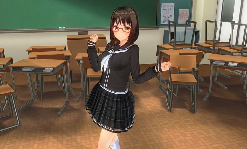 Why The Hell Are You Here, Teacher!?, school teacher animated HD wallpaper