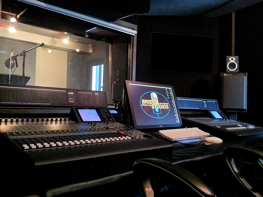 6 Estúdio de gravação, estúdio de som papel de parede HD