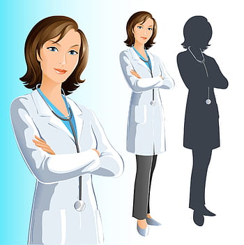 Women doctor cartoon HD wallpapers | Pxfuel