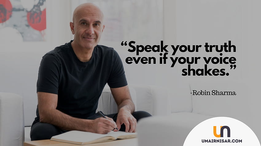 Top Inspirational Robin Sharma Quotes HD wallpaper