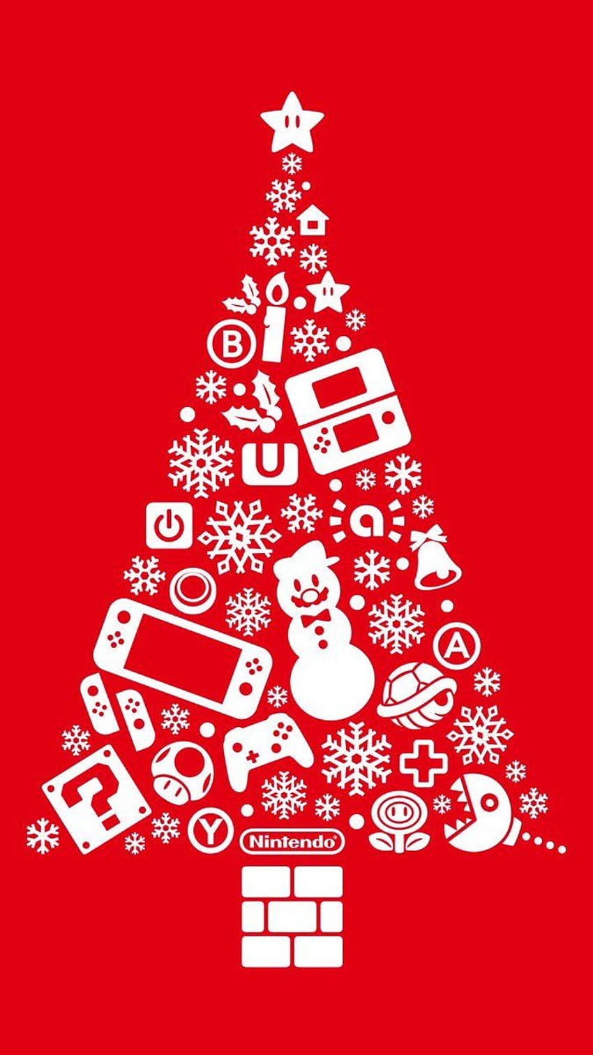PokéJungle on Twitter:, christmas nintendo HD phone wallpaper
