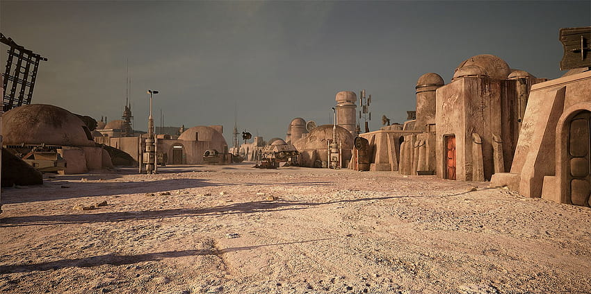 Star Wars Mos Eisley Space Port Unreal Engine Forums [1900x947] for your , Mobile & Tablet HD wallpaper