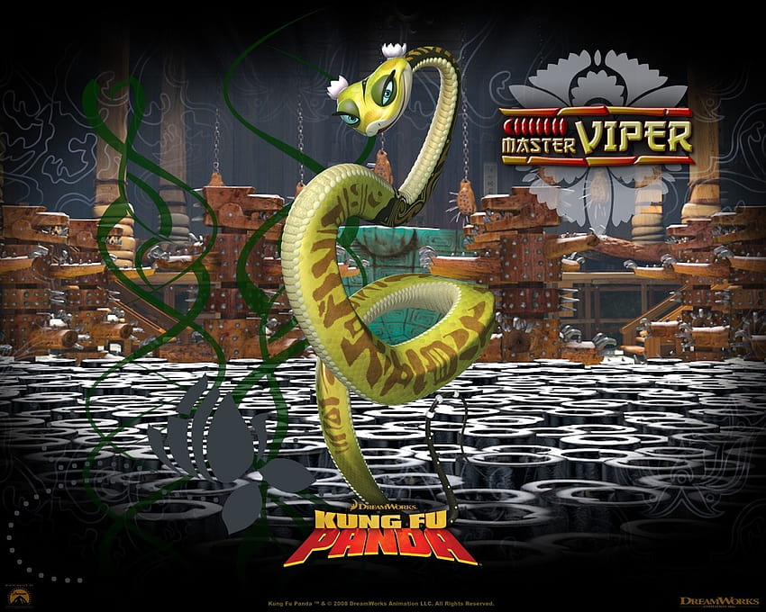 Kung Fu Panda Snake HD wallpaper | Pxfuel