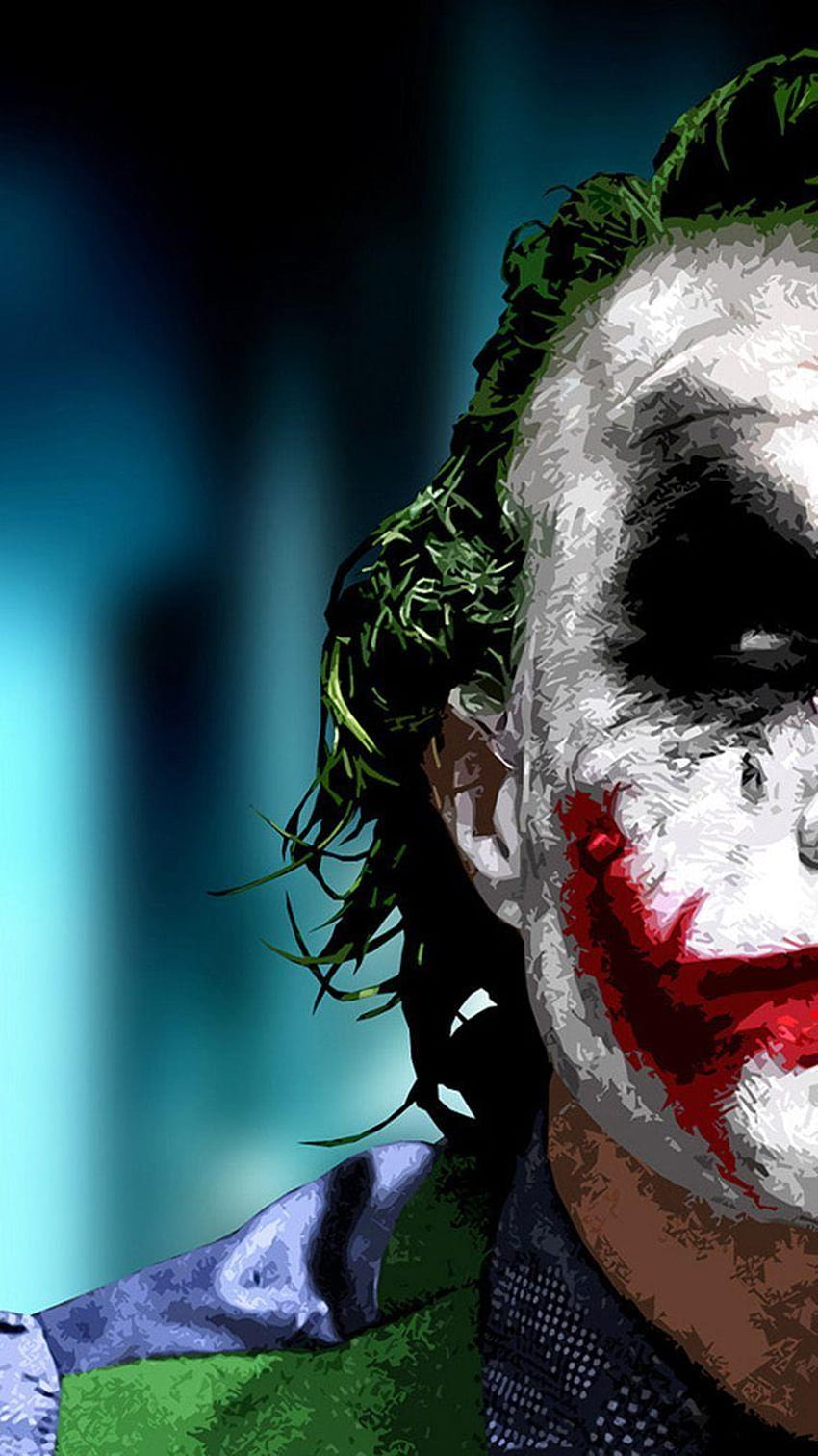 Joker iPhone, joker half face HD phone wallpaper