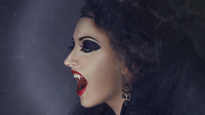 Witch Vampire Girl Halloween costume u iPhone, girl and wild HD wallpaper