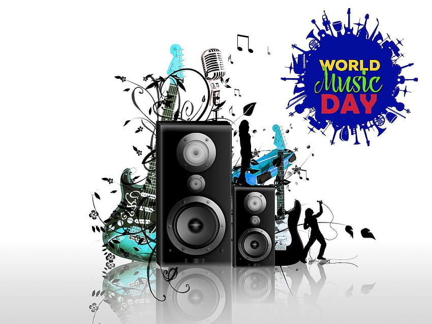 Happy World Music Day New Latest 3d, music world HD wallpaper