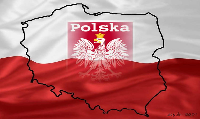 Bandiera polacca ufficiale Polonia, bandiera della Polonia Sfondo HD