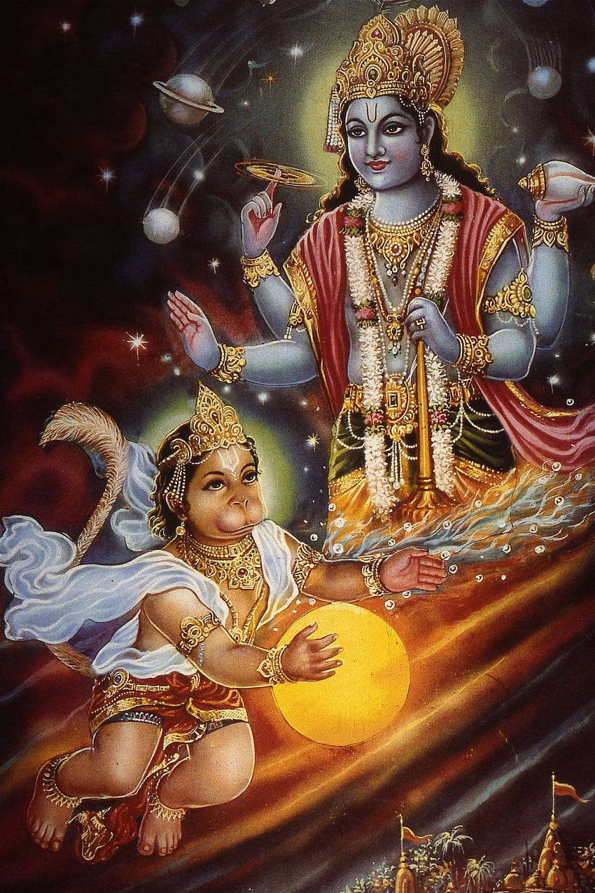 Lord rama and hanuman …, child ram HD phone wallpaper | Pxfuel