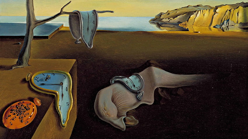 La persistencia de la pintura de la memoria de Salvador Dali U fondo de pantalla