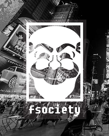 fsociety (teefury shirt logo) wallpaper : r/MrRobot