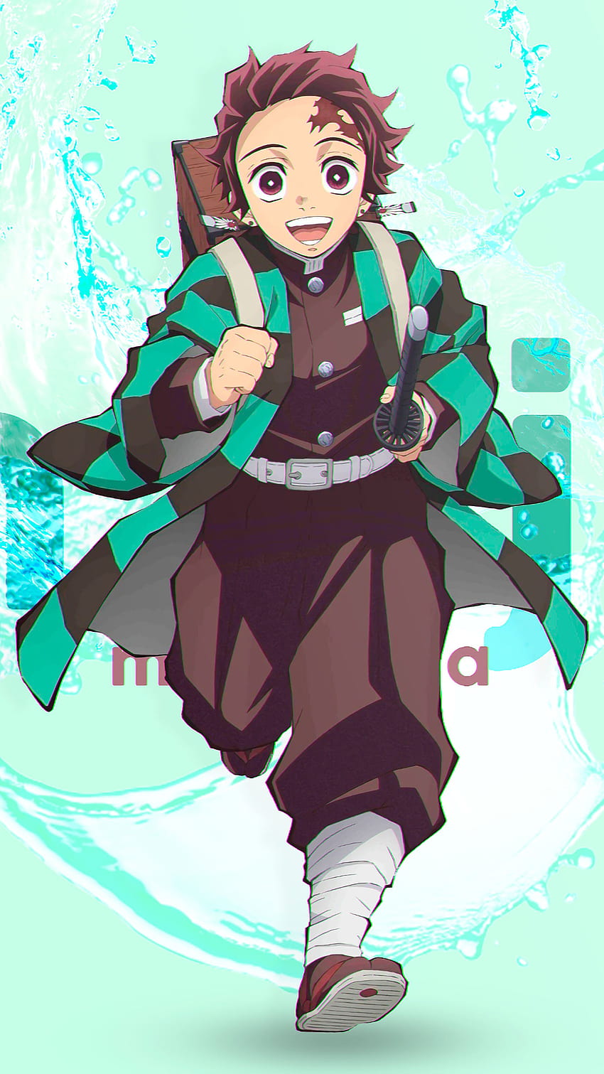 331921 Tanjiro Kamado, Kimetsu no Yaiba, Minimalist Iphone 10,7,6s ...