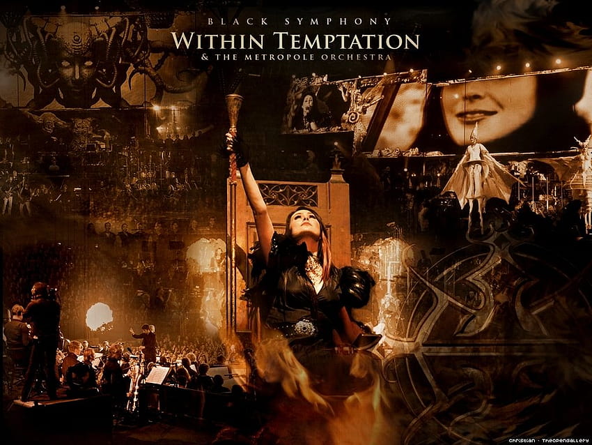 Best 5 Within Temptation on Hip HD тапет