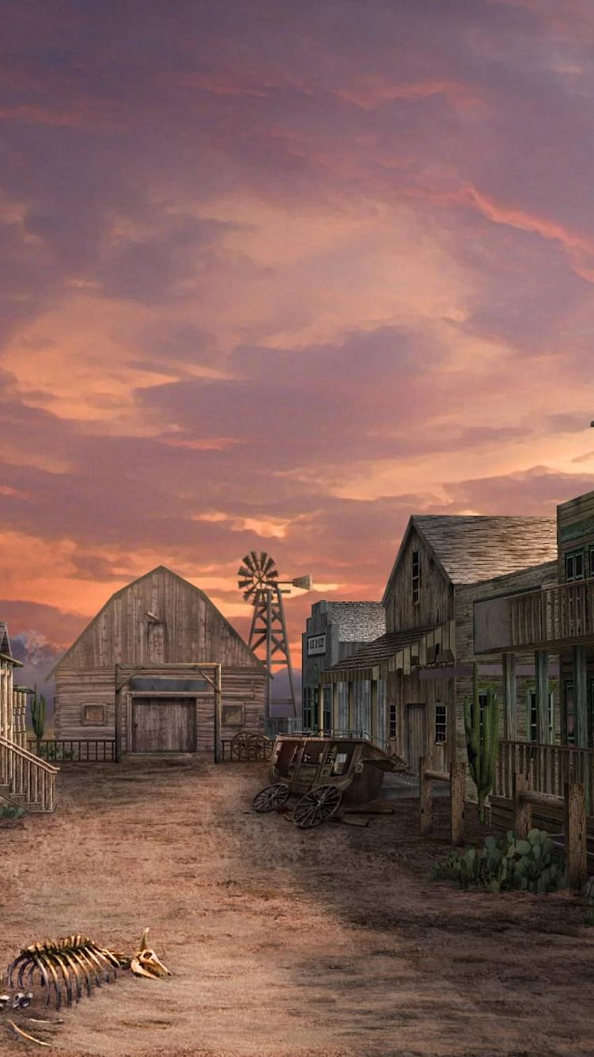 Old West For Phone, android wild west HD phone wallpaper