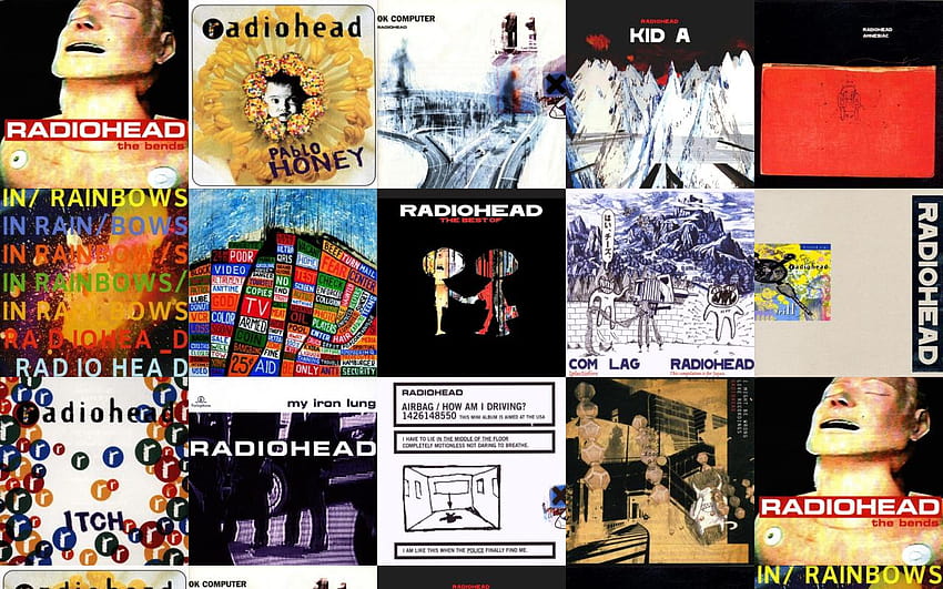 Radiohead Bends Pablo Honey Ok Computer Kid Amnesiac, ok computer cover HD wallpaper