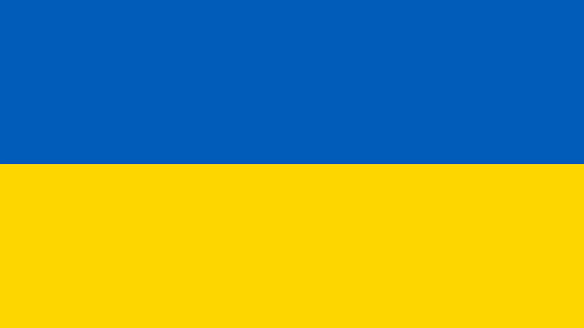 Bandeira da Ucrânia U, bandeira da papel de parede HD