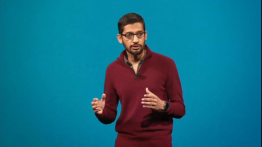 Wszystko o nowych obowiązkach Sundara Pichai w Google Tapeta HD