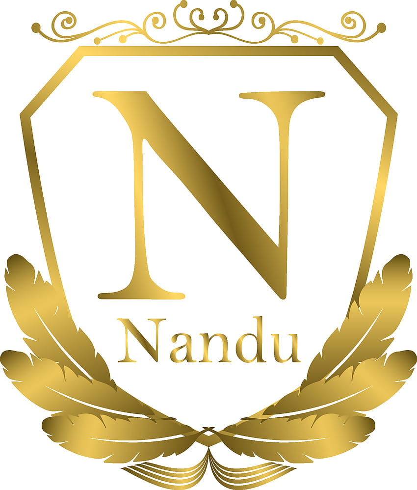 Лого и избор на име на индустрията за матраци и легла Nandu HD тапет за телефон