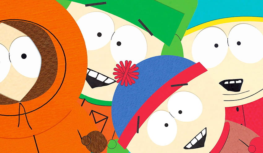60462 South Park, Kenny McCormick, Kyle Broflovski, Stan Marsh, Eric Cartman fondo de pantalla