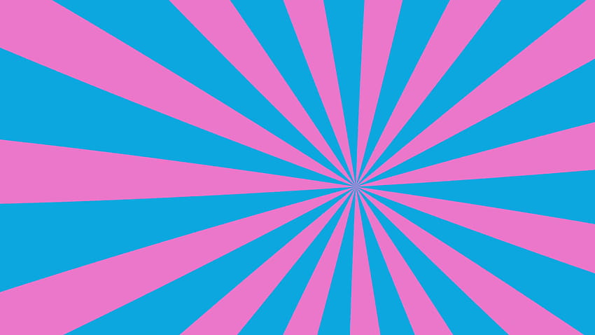 o sol dos desenhos animados estourou fundos de movimento de loop sem costura rosa fundo azul, rosa e azul papel de parede HD
