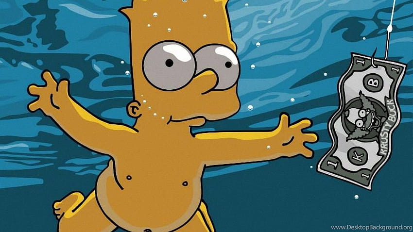 Dari The Simpsons Dengan Latar Belakang Homer Bart Marge Lisa Dan Maggie Wallpaper HD