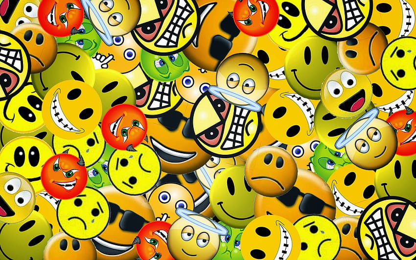 S de caritas sonrientes para Facebook móvil, caritas sonrientes amarillas  fondo de pantalla | Pxfuel