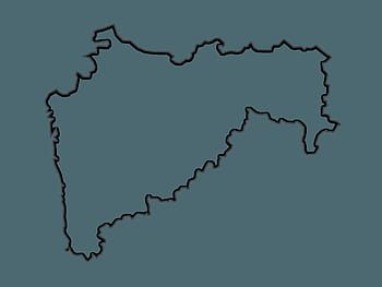 Maharashtra Map in Marathi महरषटर नकश