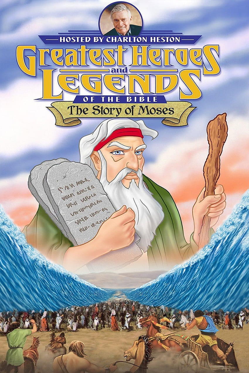 Greatest Heroes and Legends of The Bible: The Story of Moses Movie, histoires bibliques Fond d'écran de téléphone HD
