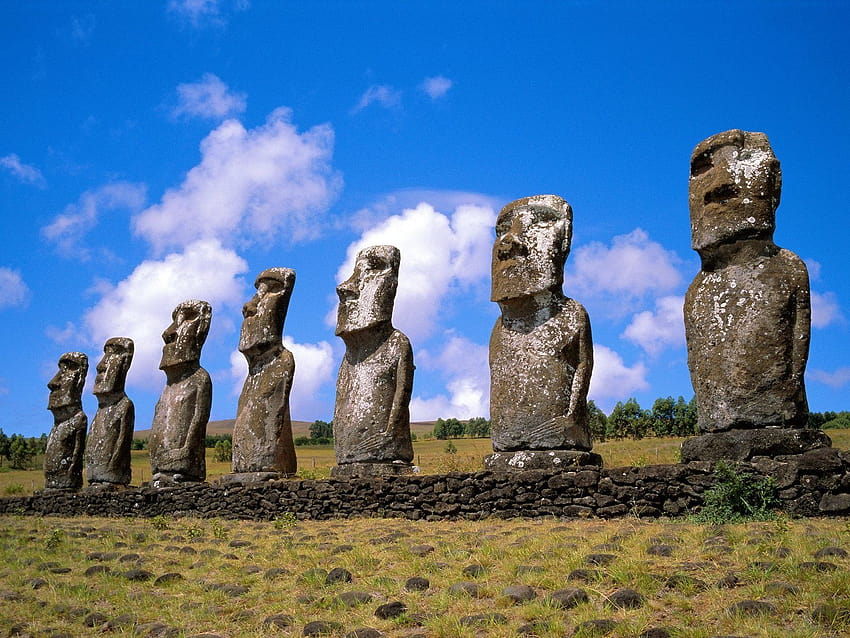 3 Easter Island, easter island airport HD wallpaper