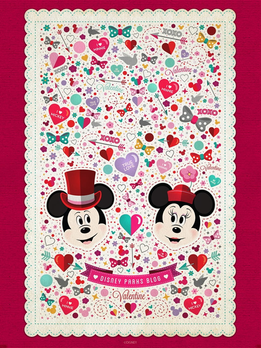 Valentines Day – Mobile, valentines stitch HD phone wallpaper