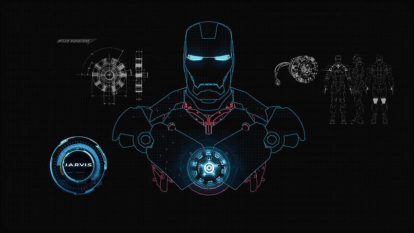 Ironman für Handys, Iron Man HD-Hintergrundbild