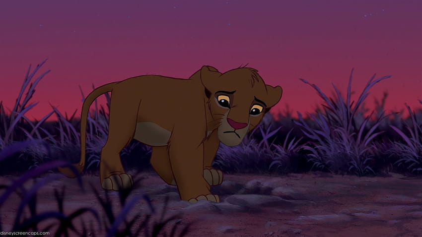 La Maison de la souris : Revue du Roi Lion de Disney, triste simba Fond d'écran HD