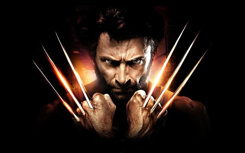 Guy hace garras reales de Wolverine que pueden cortar cualquier cosa por la mitad, garras de adamantium de Wolverine fondo de pantalla