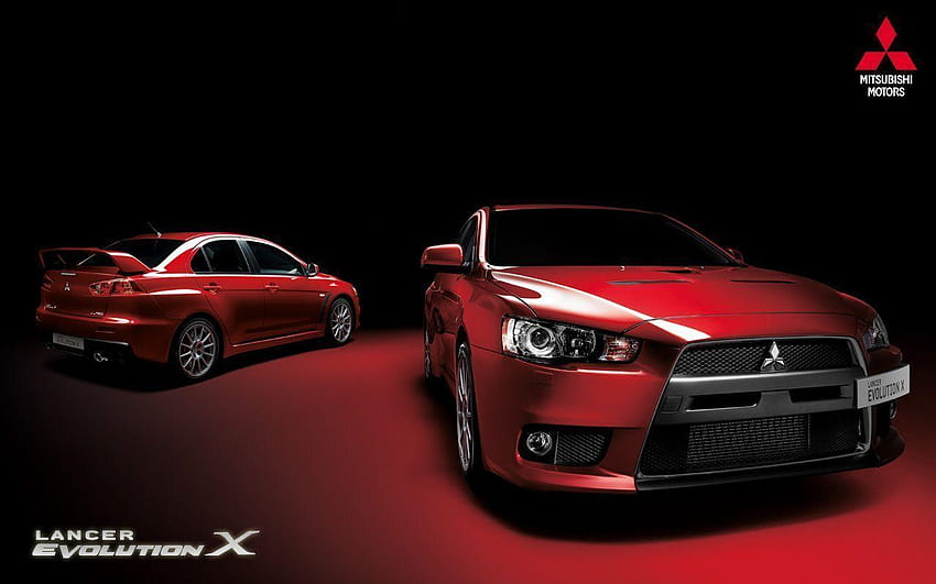 Mitsubishi Lancer Evolution X, lancer evo x face HD тапет