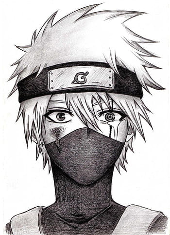 How to Draw Kakashi Anbu From Naruto | Step by Step Pencil Drawing Tutorial  - YouTube