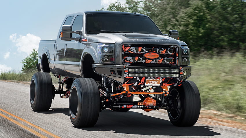 Download wallpapers 2020 Ford F250 FSeries Super Duty blue pickup  truck Tremor OffRoad Package tuning F250 exterior front view SUV  american cars Ford for desktop free Pictures for desktop free