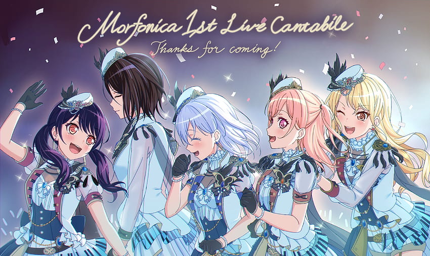 Morfonica 1st Live Cantabile – „Danke fürs Kommen!“ – Bang Dream Distributor HD-Hintergrundbild